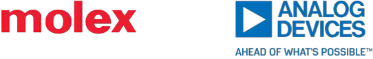 Molex and Analog Devices Inc. Connectivity Solutions